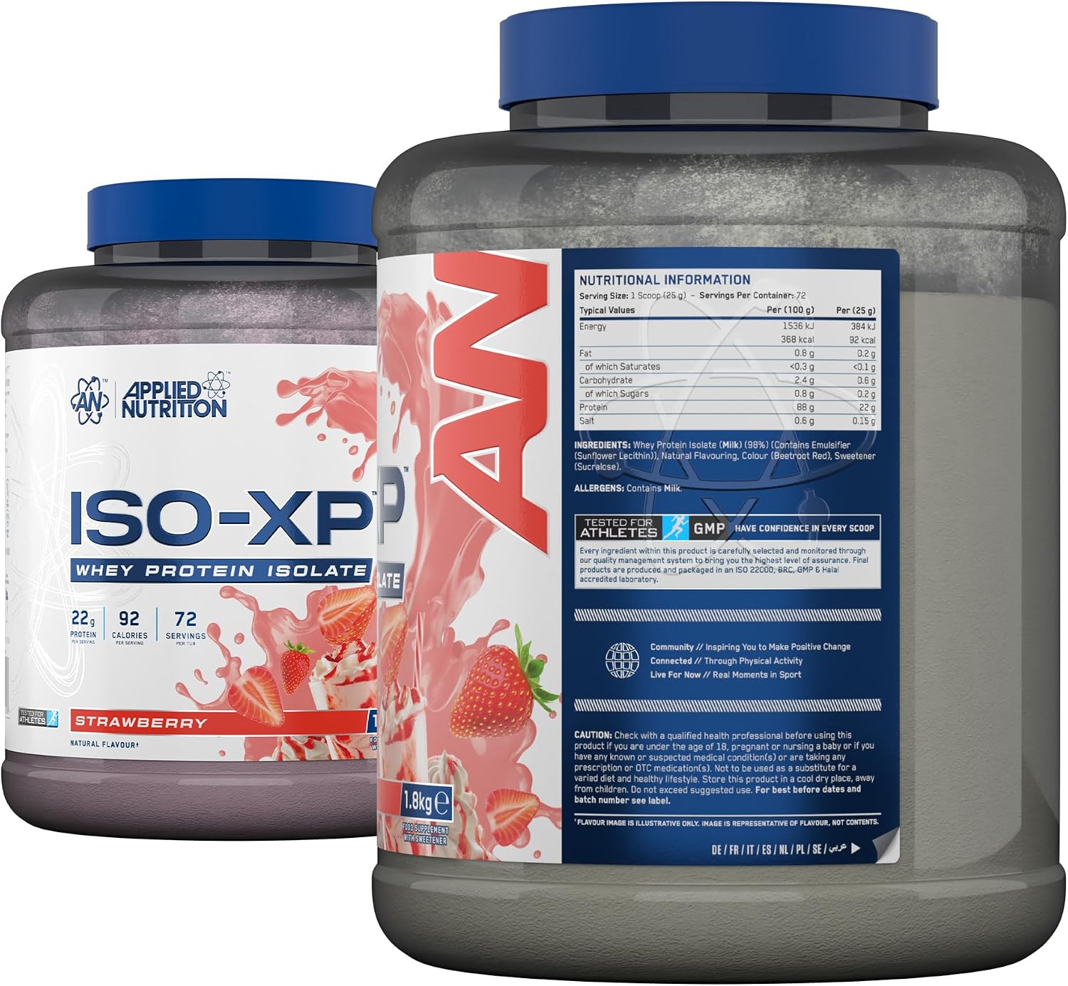 Applied Nutrition ISO-XP, Strawberry