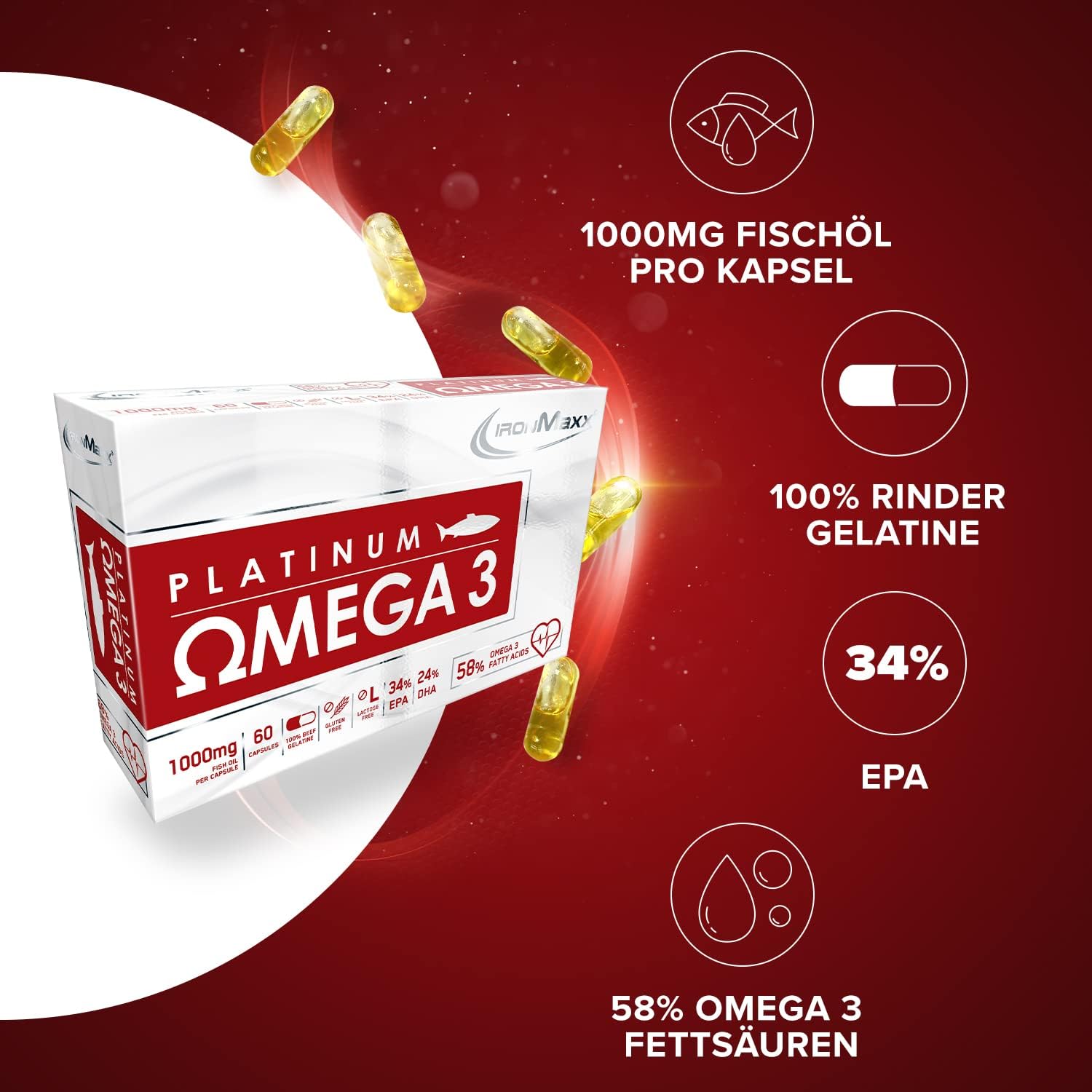 IronMaxx Platinum Omega 3
