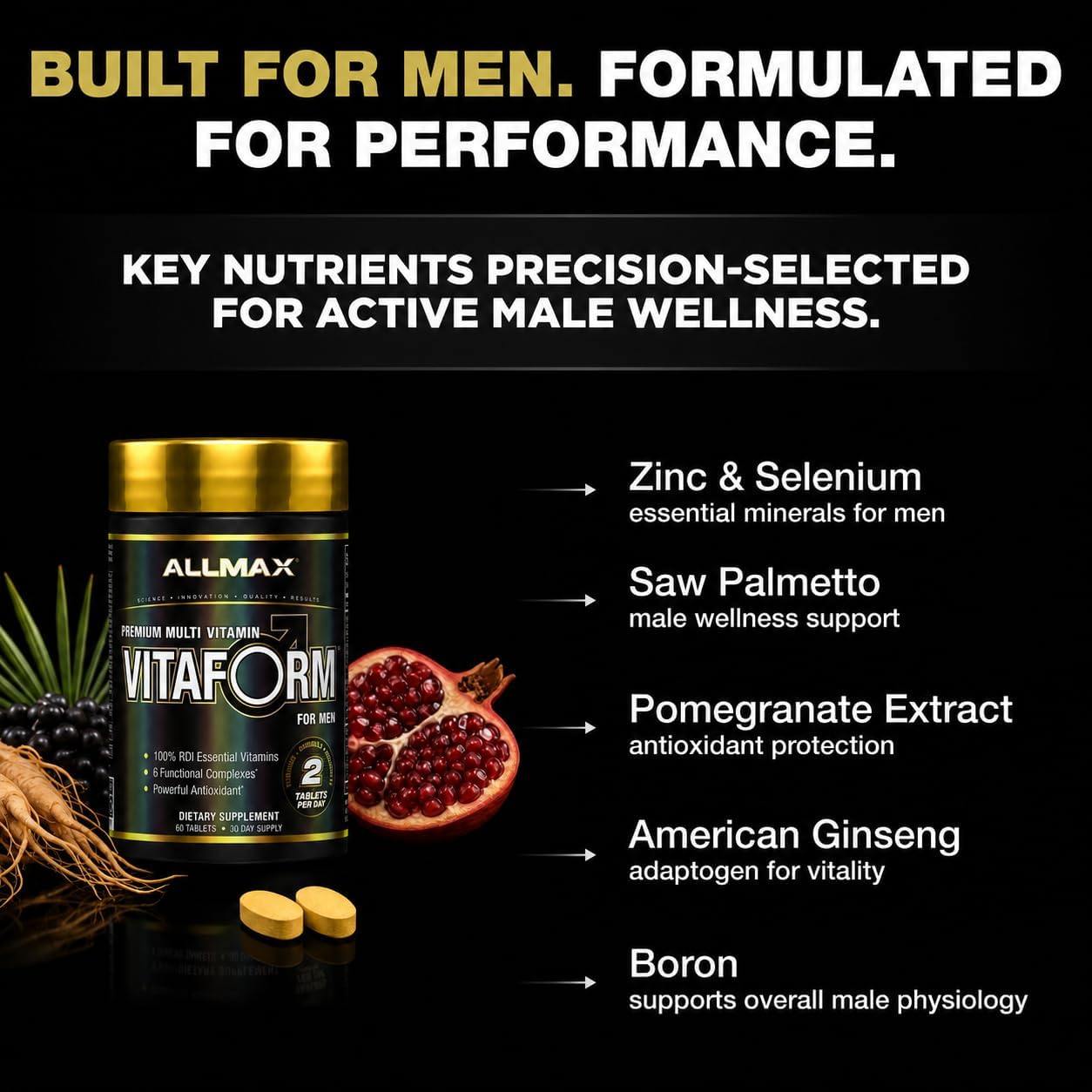 Multi-Vitamin For Men-